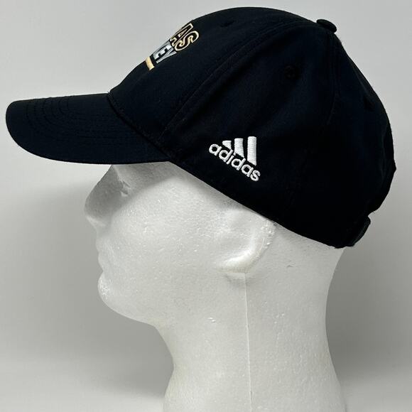 Las Vegas Golden Knights 2018 Hat Baseball Cap Adidas Hockey Strapback Black - Picture 7 of 11